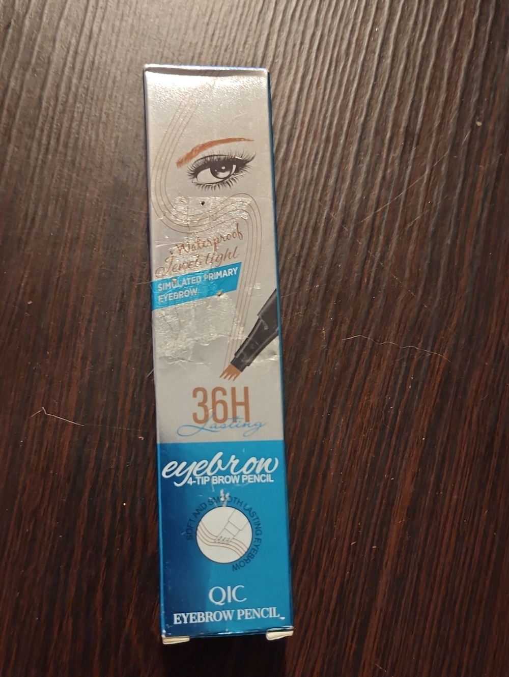 Qi 36H Longwear Eyebrow Pencil in Shade 01 Light Brown